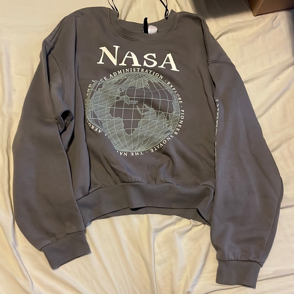 Gray NASA Crew neck